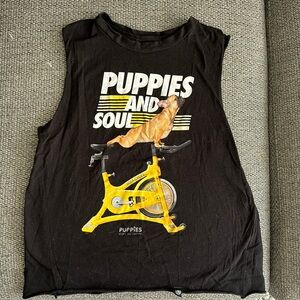 SoulCycle X Puppies Make Me Happy Tank